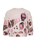 Hoodie Set Baby Daga Chocolate Teddy