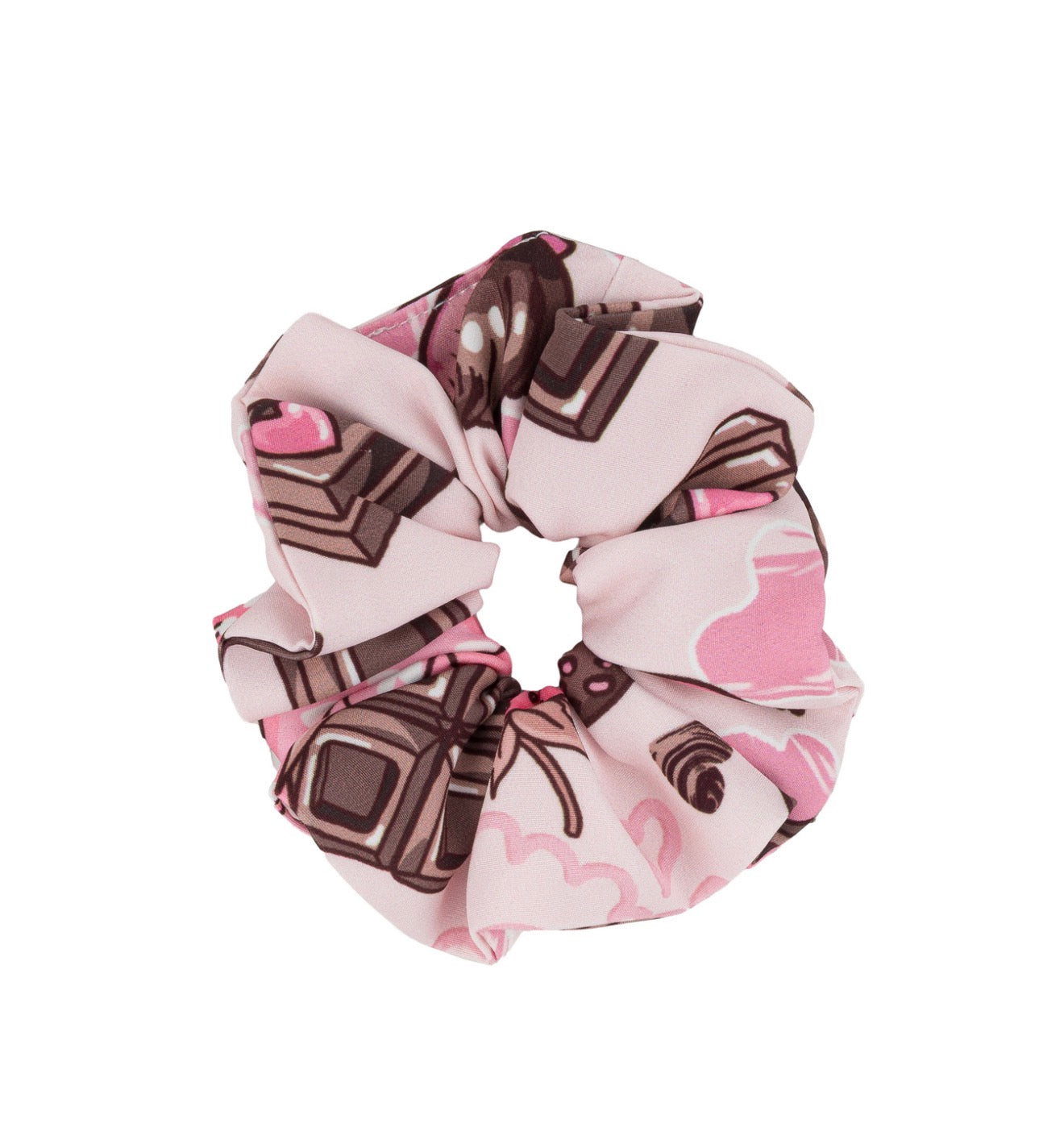 Scrunchie Daga Chocolate Teddy