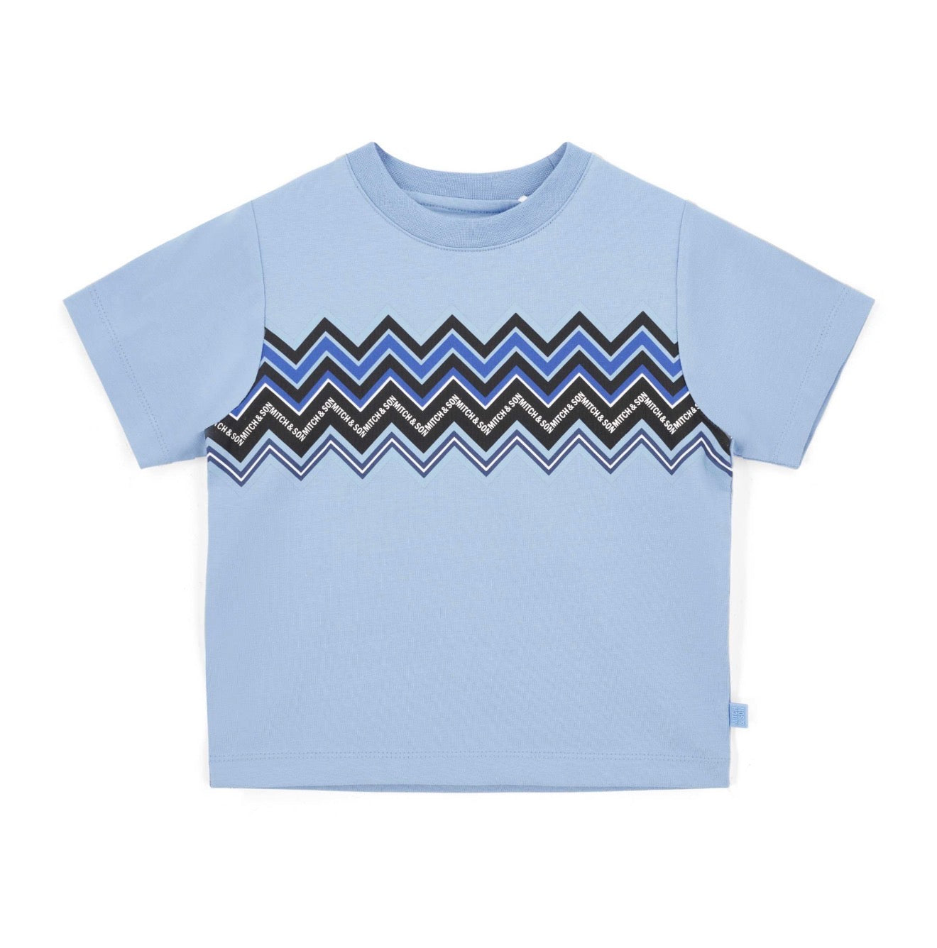 Shirt Wallece Mitch&Son Blauw