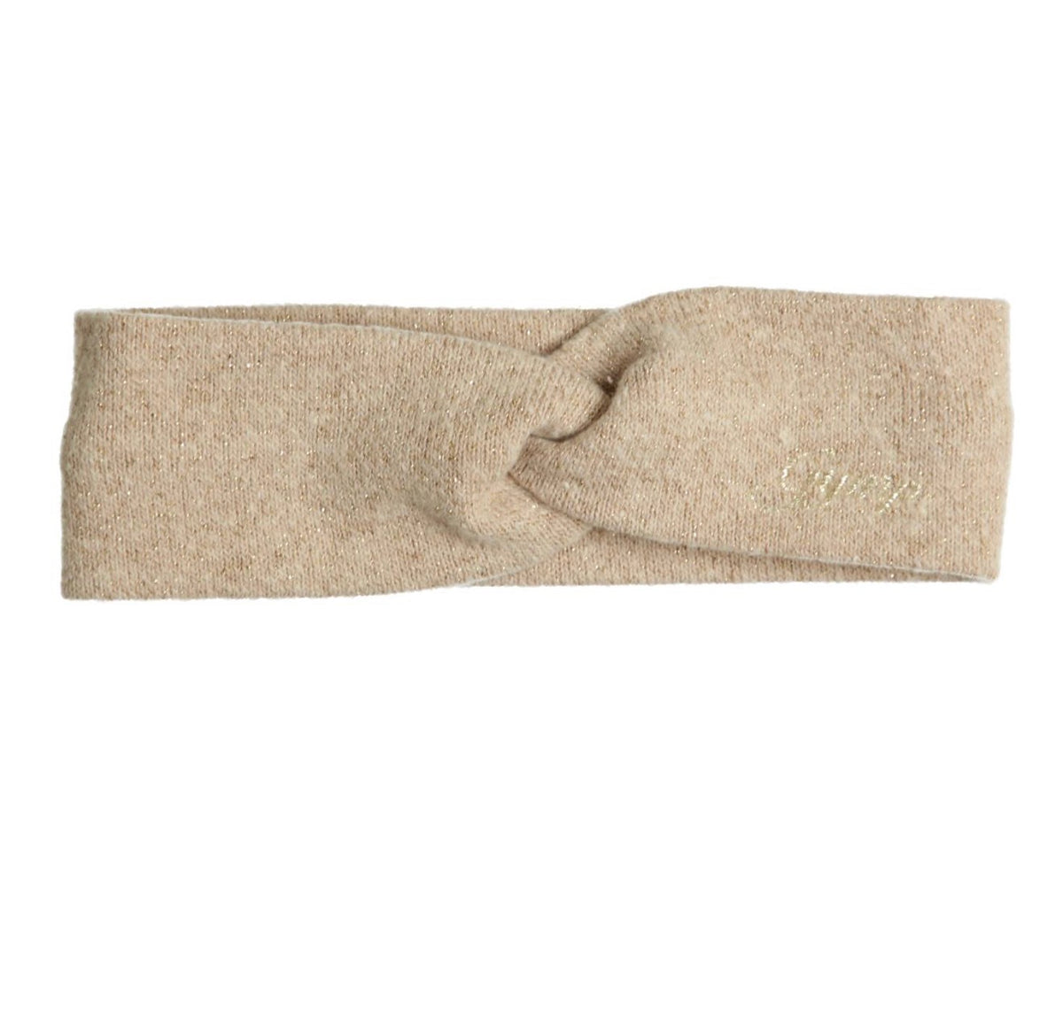 Haarband Lurex Gymp Beige