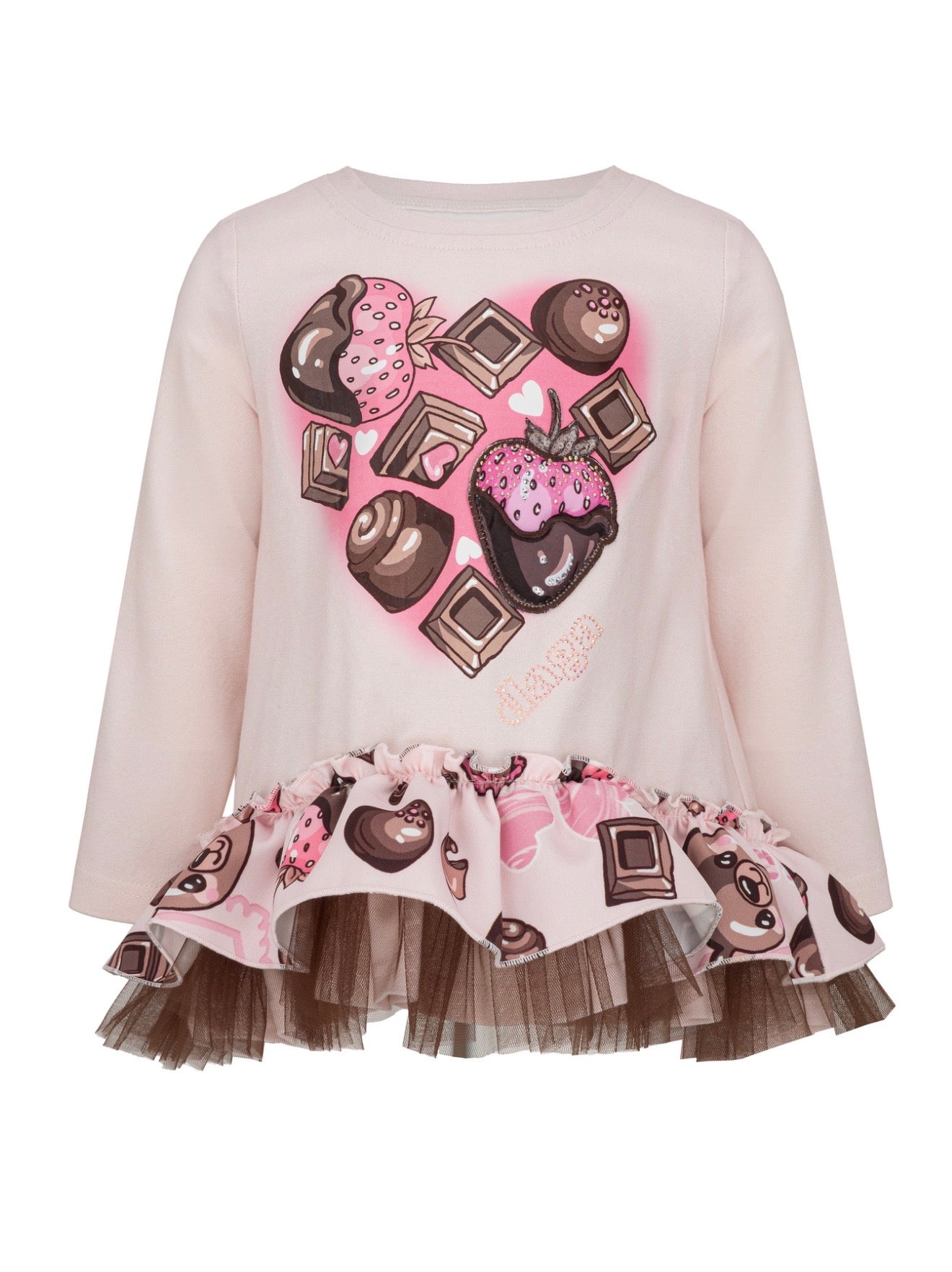 Leggingset Baby Daga Chocolate Teddy