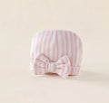 Muts Strik Zomer Roze/Wit House of Bears