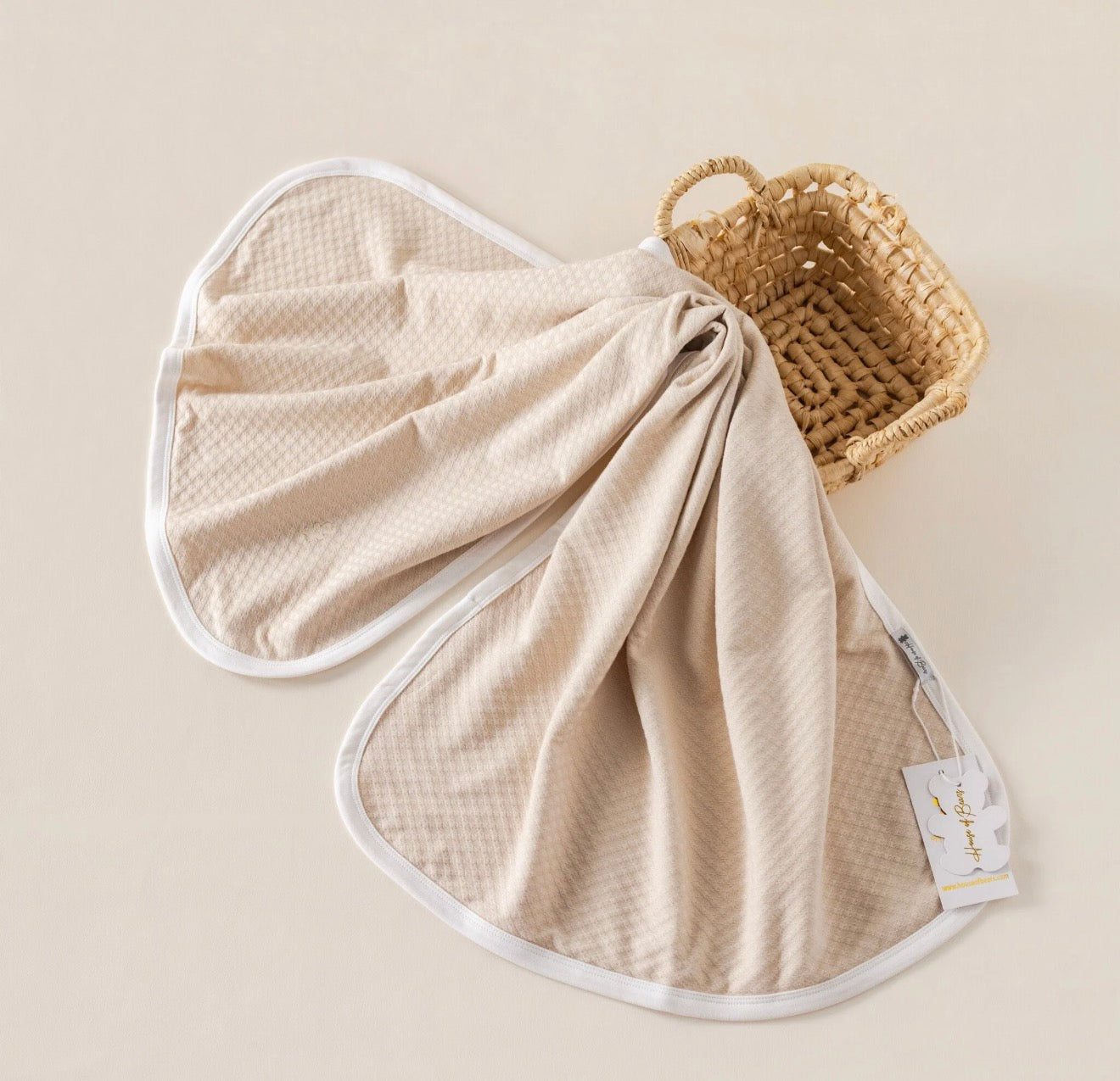 Deken Zomer Beige House of Bears